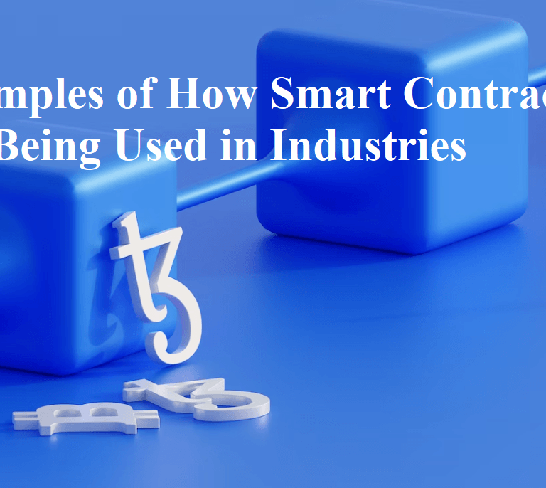 Examples of how smart contracts are being used in industries